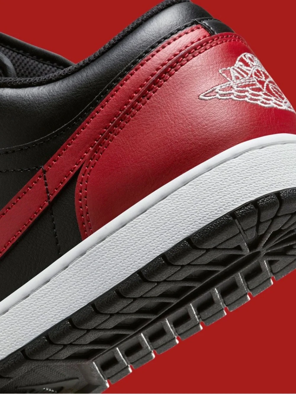 Air Jordan 1 Low - Red-Summit White